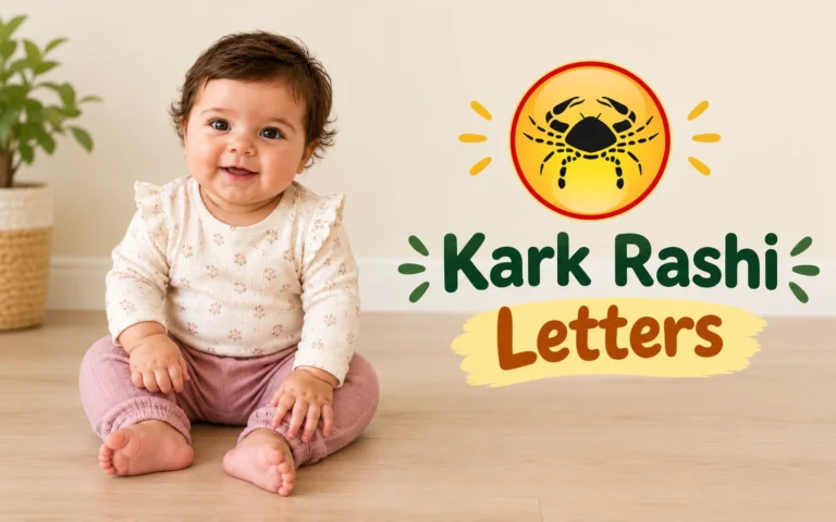 Kark Rashi Letters: शुभ अक्षर, राशि की जानकारी और लड़के-लड़कियों के नाम Kark Rashi Letters